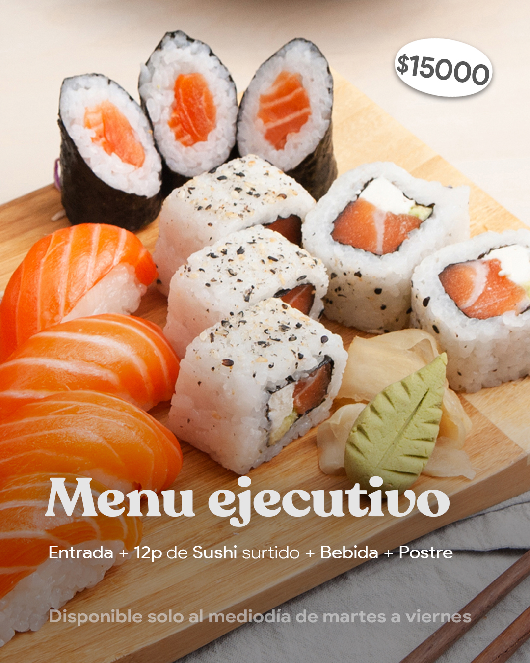Menu ejecutivo